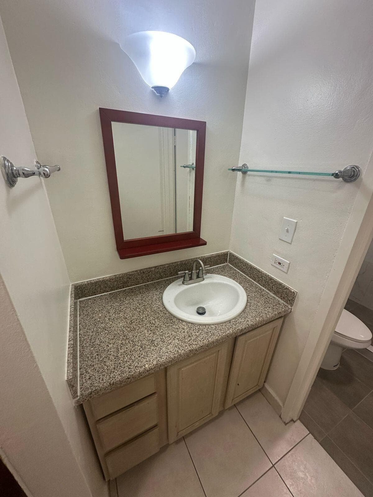 Hallway Bathroom Vanity Sink